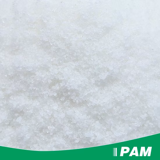 High Quality Factory Price Industrial Grade White Granular Powder Anion Cationic PAM Polyacrylamide Polymer Flocculant